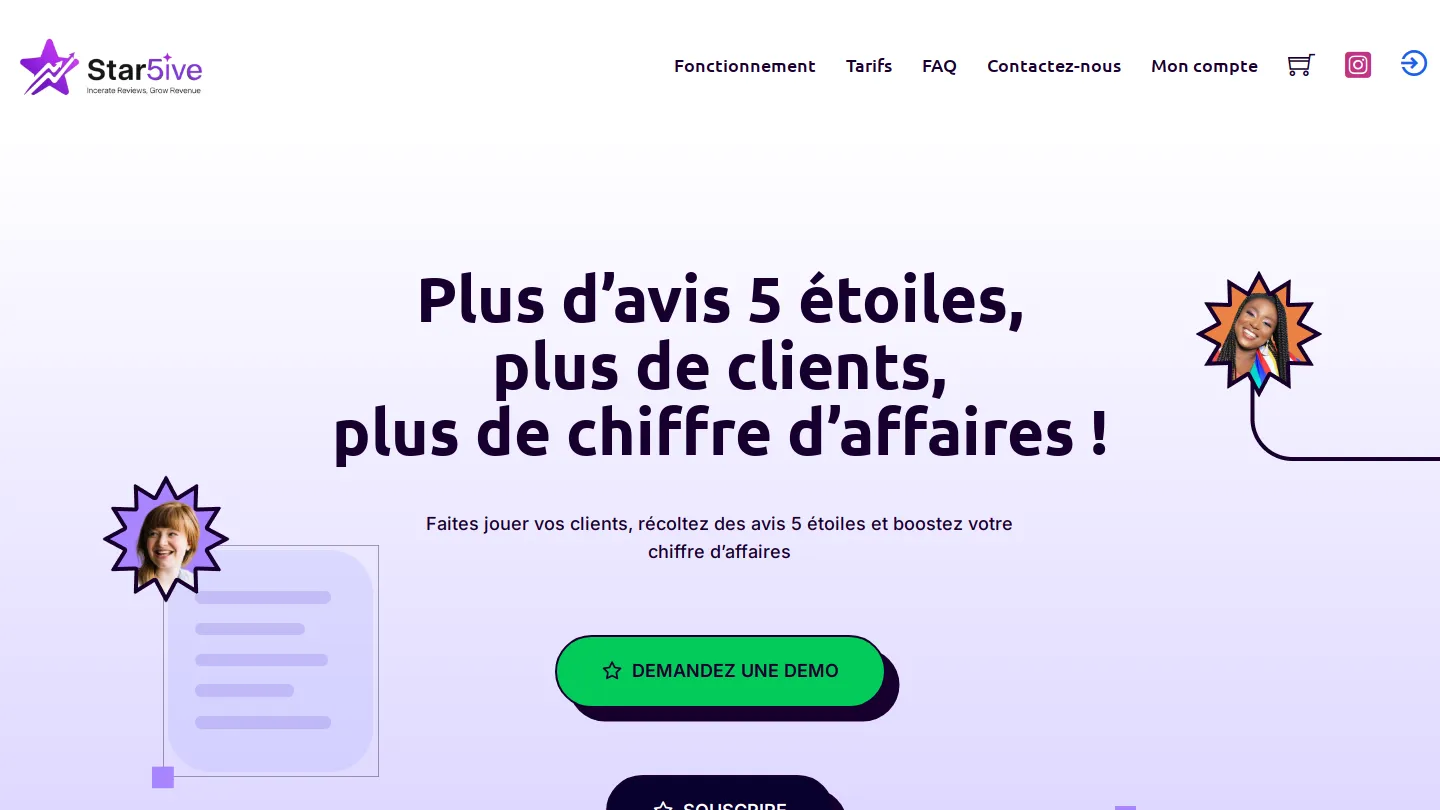 Star5ive homepage